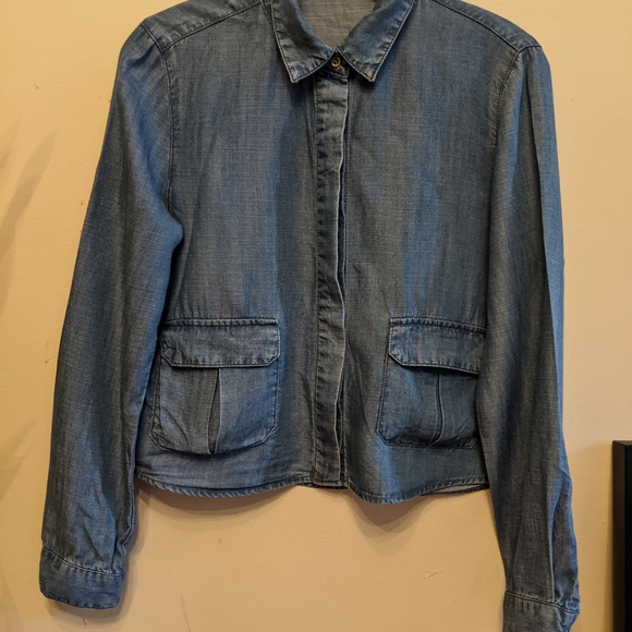 Denim crop top - Picture 4 of 4